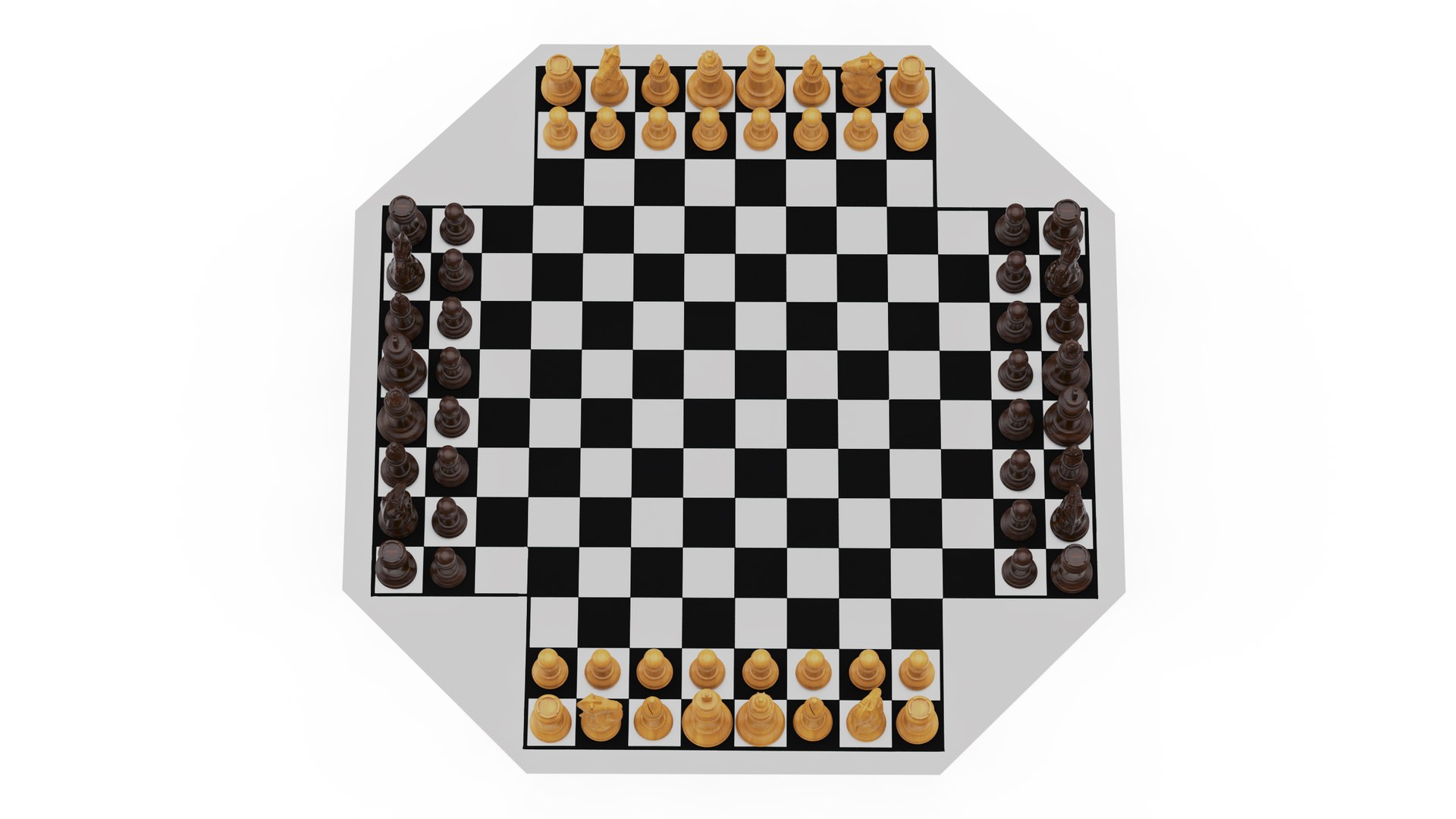 Family Professional Chess Party Geometry Large Strategy Metal