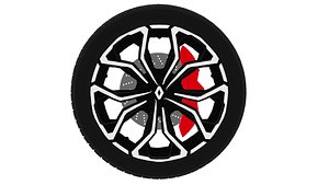 wheel 3D model