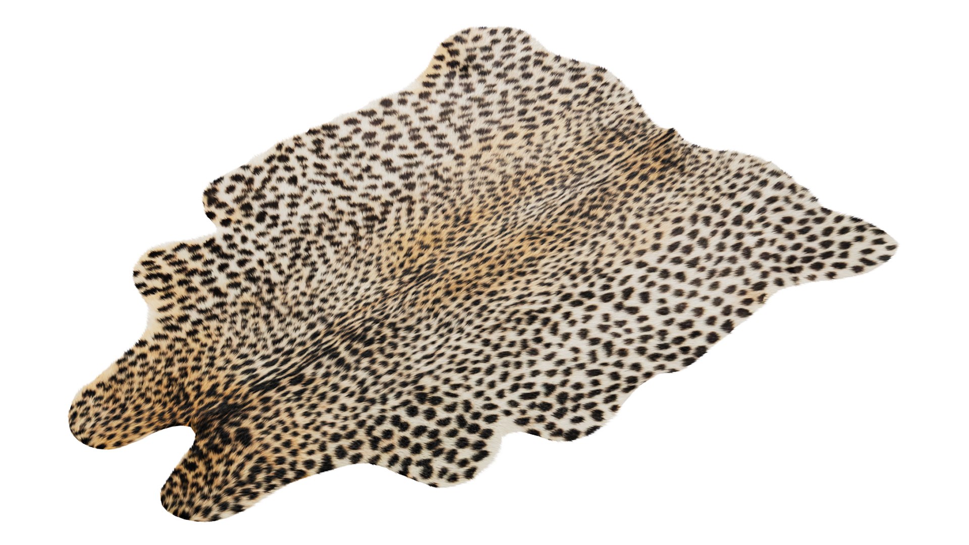 Animal Print Indoor Rug 3D Model - TurboSquid 2519424