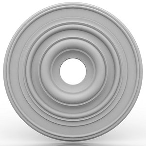 ceiling medallion 3d model