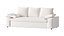 3D WHITE PERFORMANCE LINEN SLEEPER SOFA