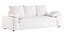 3D WHITE PERFORMANCE LINEN SLEEPER SOFA