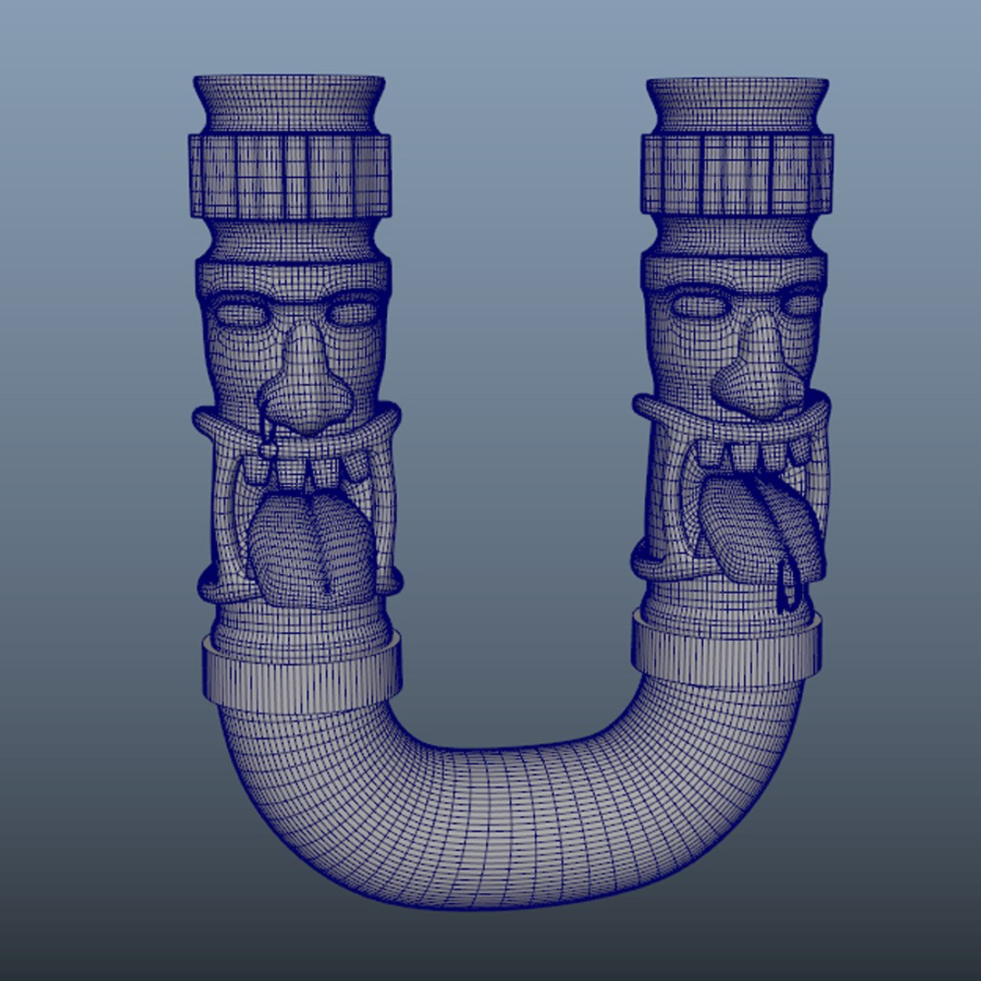 U-design Font 3D - TurboSquid 1549191