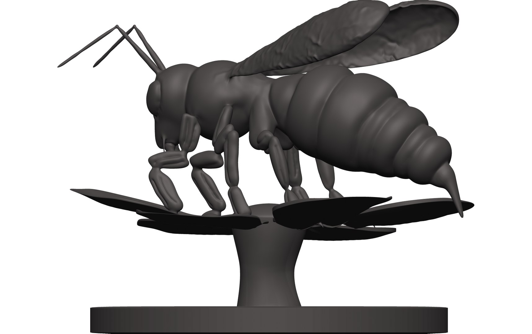 Bee Model - TurboSquid 1848576