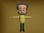 albert einstein 3d model