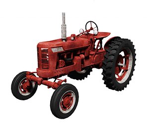 Old Rusty Tractor