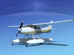 propeller cessna 182 skylane 3ds