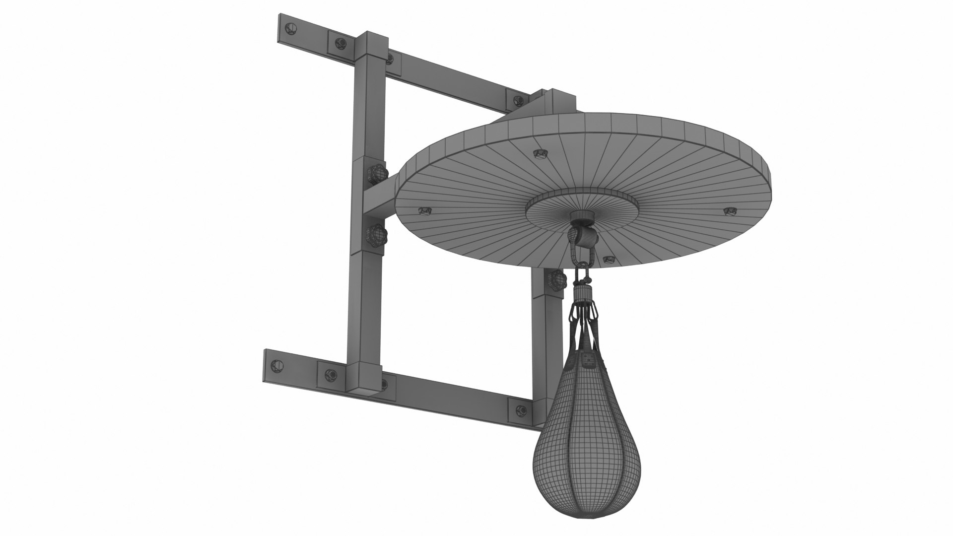 Boxing Speed Bag With Stand 3D Model TurboSquid 1959142