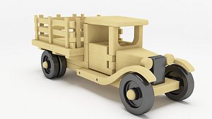 toy truck 3d model