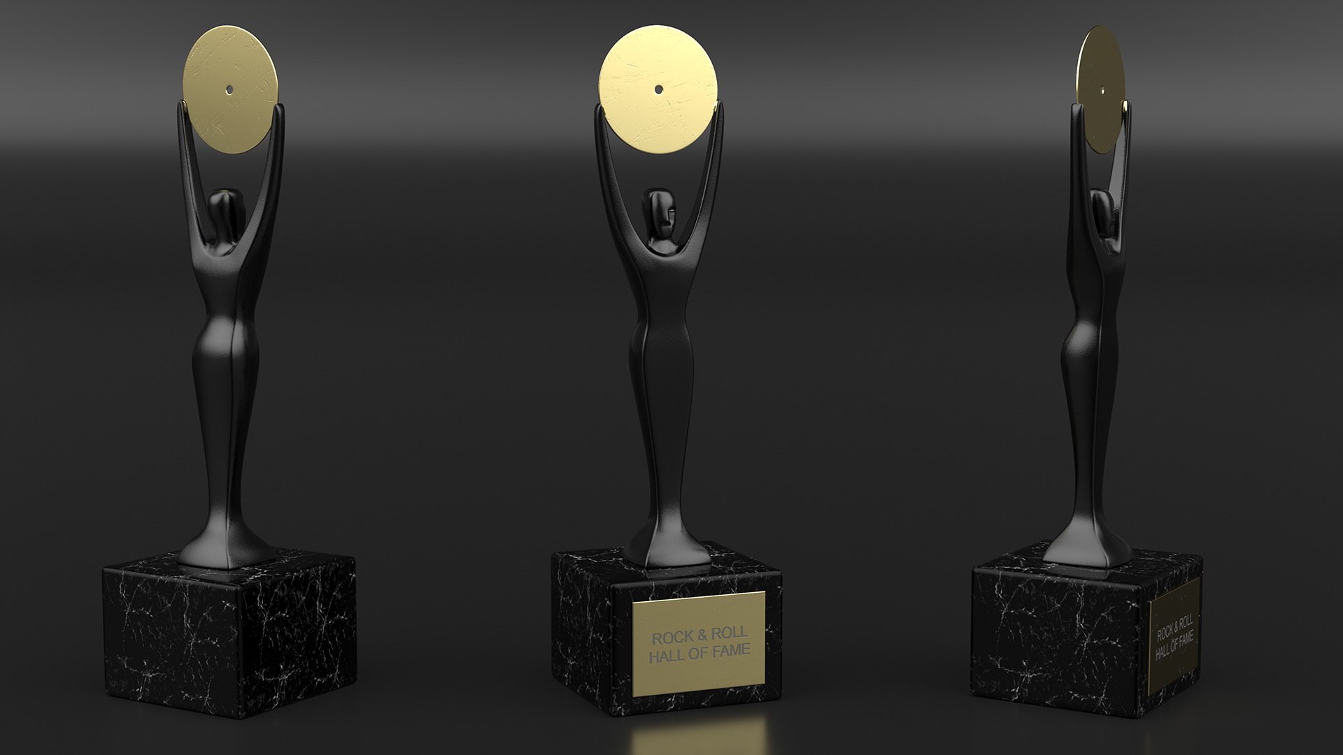 Rock And Roll Hall Of Fame Trophy 3d Model - Turbosquid 2041059