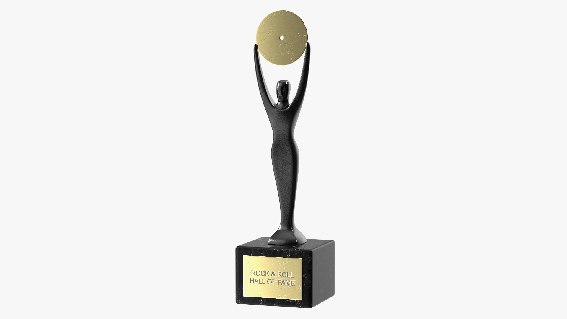 Rock and Roll Hall of Fame Trophy 3D model preview
