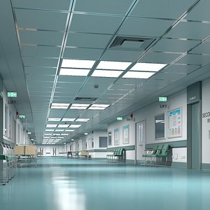 Hospital Hallway 1 Modular