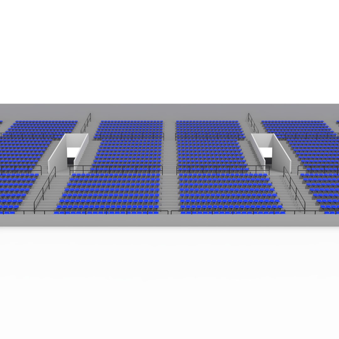 Stadium Tribune 05 3D - TurboSquid 2391119