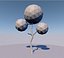 Albero animato low poly gratuito