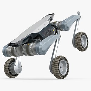 Lynx All Terrain Robot Used Rigged