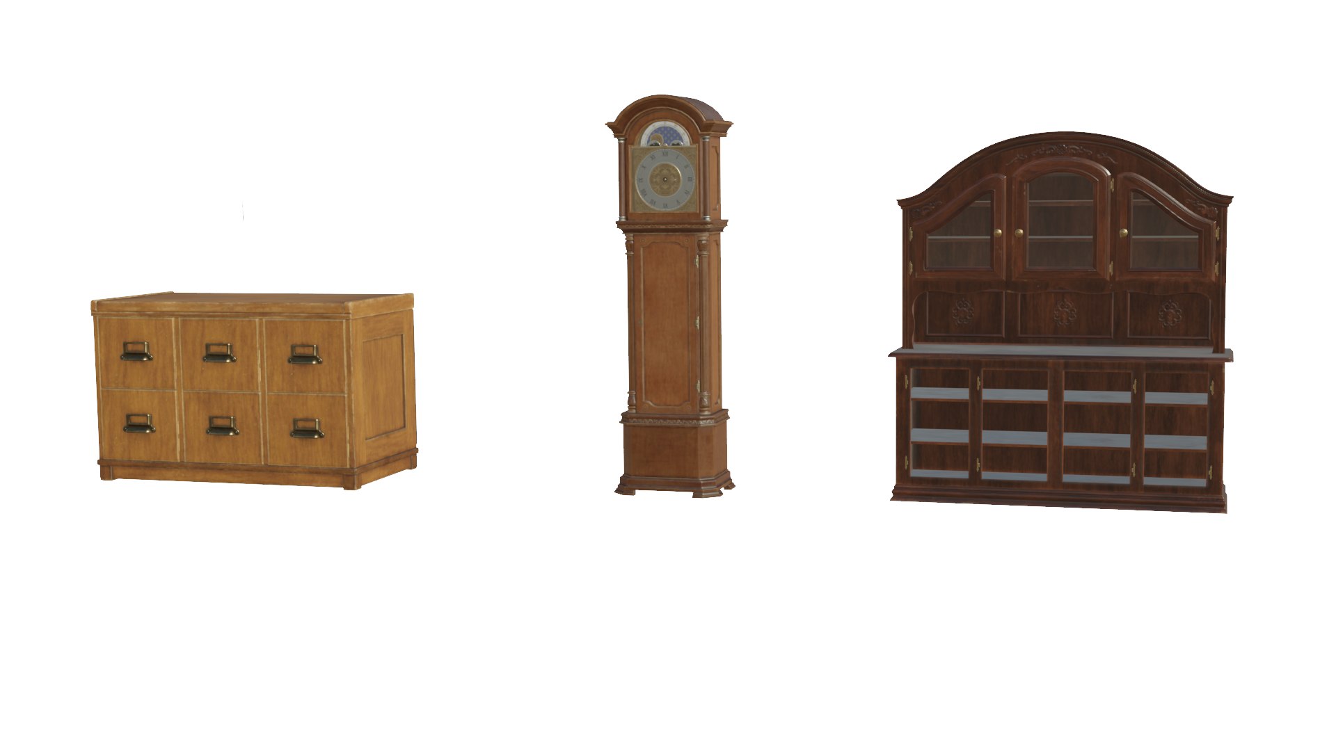 vintage furniture with clock 3D model https://p.turbosquid.com/ts-thumb/5s/jxV6EQ/YI/mo2/png/1698091422/1920x1080/fit_q87/c4b257f46fc79b7fb5d94532a547e7486403e3f1/mo2.jpg