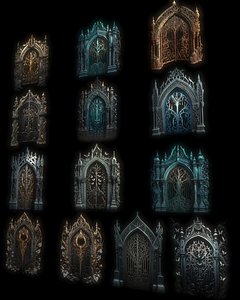 Fantastic Gothic Gates