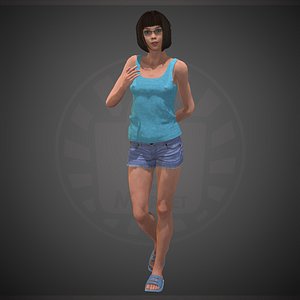 character people human 3D model