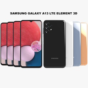 3D Samsung Galaxy A13 LTE Element 3D