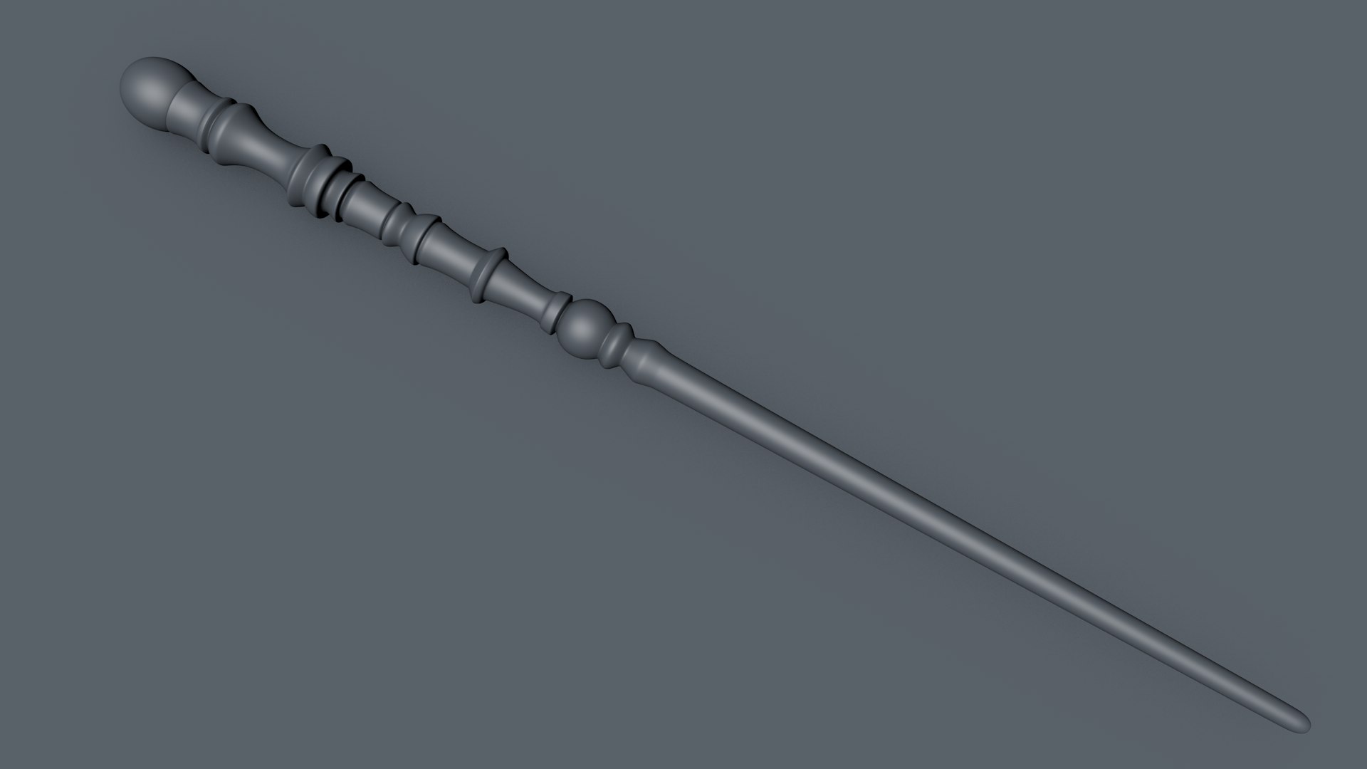 Magic Wand Model - TurboSquid 2041818