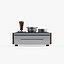 Station de tassage barista avec tiroir à marc et outils pour espresso