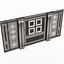 Boiserie Classic Wall with Mouldings 014 White