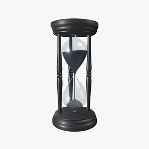 Medieval Sand Clock 3D model