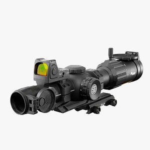 3D Tango MSR LPVO + Trijicon RMR red dot sight model