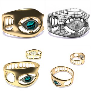 3D infinity ring model