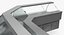 Bend Glass Meat Display Counter 3D Model