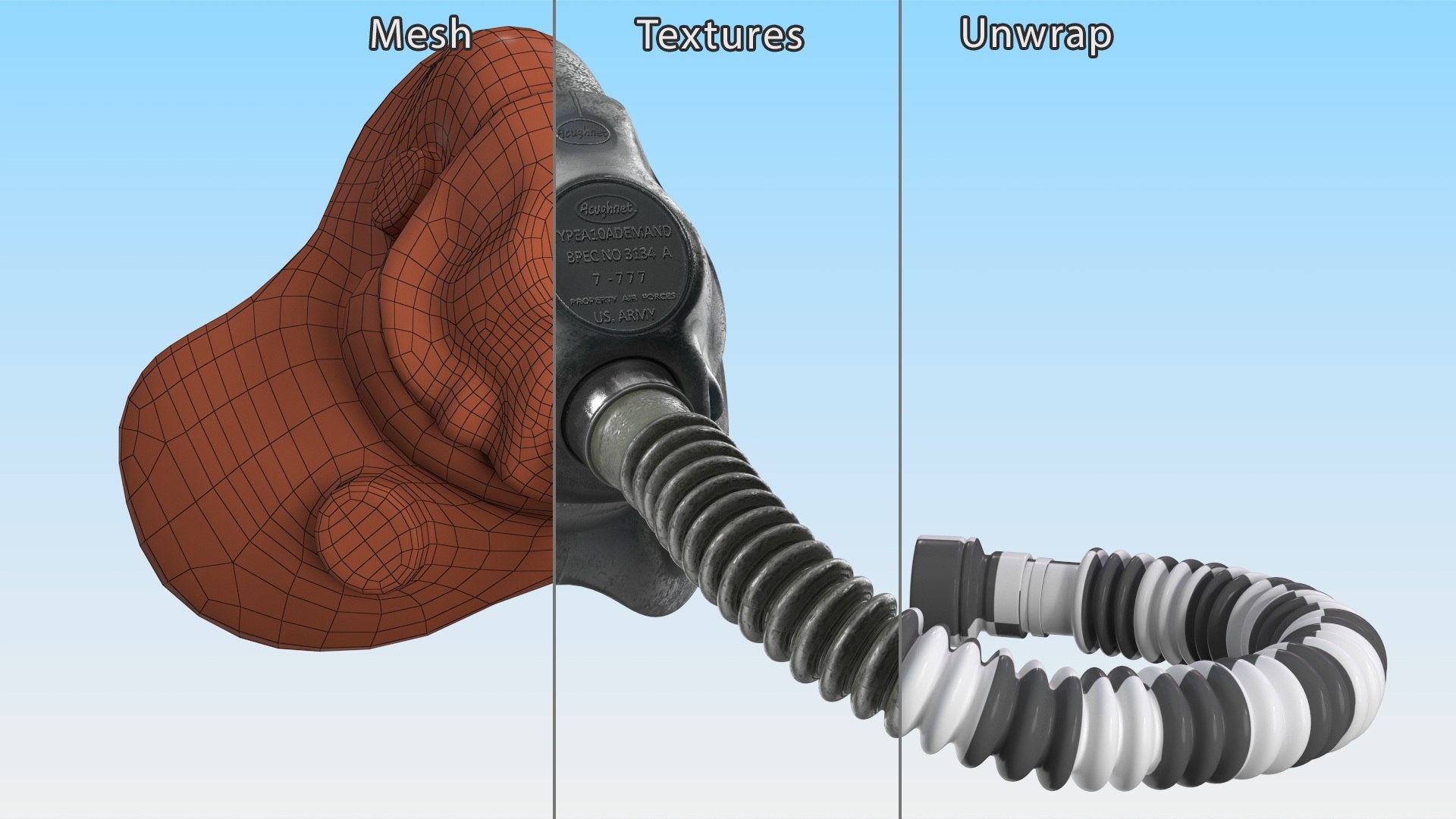 Old Fighter Pilot Oxygen Mask 3D https://p.turbosquid.com/ts-thumb/5t/7RA6Tf/Z8/oldfighterpilotoxygenmaskc4dmodel014/jpg/1705636323/1920x1080/fit_q87/117fc1080f8927659ebbdecc1bf8cb8e8c211d38/oldfighterpilotoxygenmaskc4dmodel014.jpg