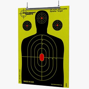 3D Shooting Target model