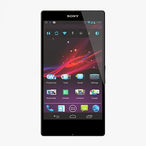 3d model sony xperia z