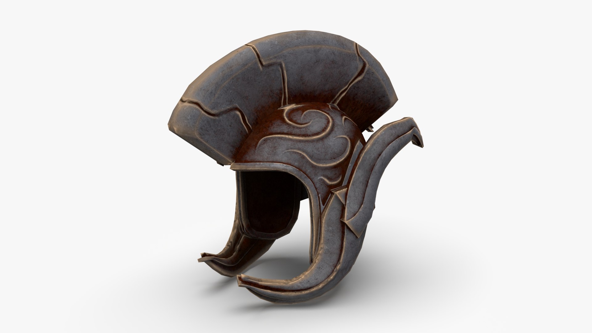 Ancient Roman Centurion Helmet 3D Model - TurboSquid 2295841