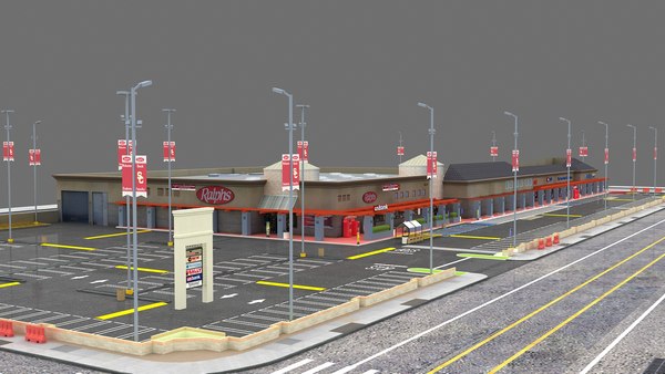 Retail Store 3D model - TurboSquid 1715833