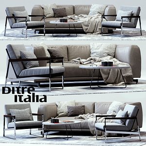 3d max ditre st germain sofa