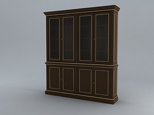 maya old style bookcase