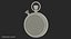 Stainless Steel Analogue Pocket Stopwatch