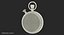 Stainless Steel Analogue Pocket Stopwatch