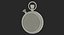 Stainless Steel Analogue Pocket Stopwatch