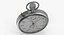 Stainless Steel Analogue Pocket Stopwatch
