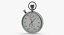 Stainless Steel Analogue Pocket Stopwatch