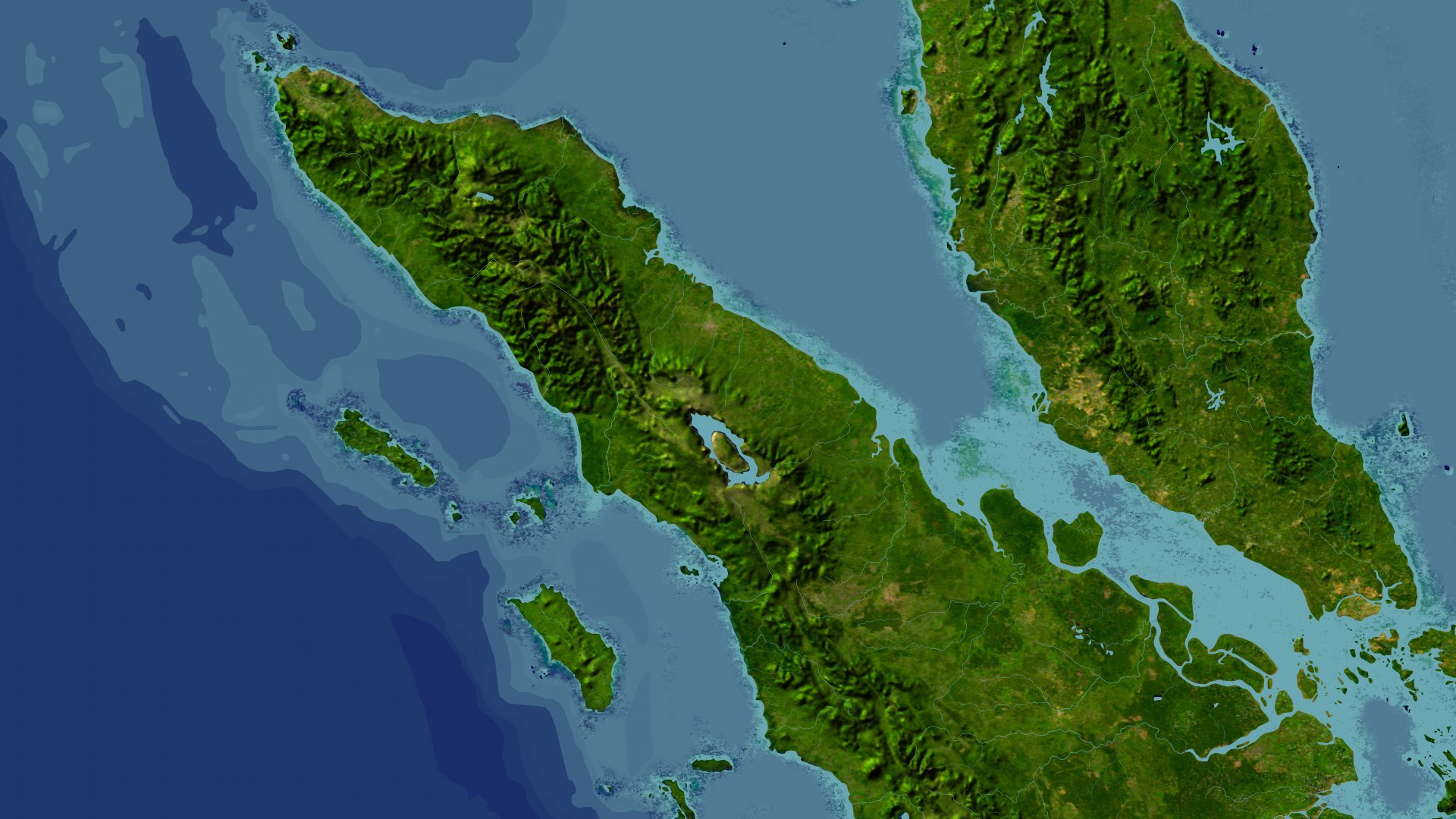 3d Lake Toba