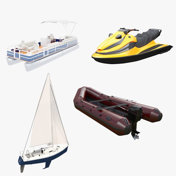 Recreational Vatercraft Collection 3D model