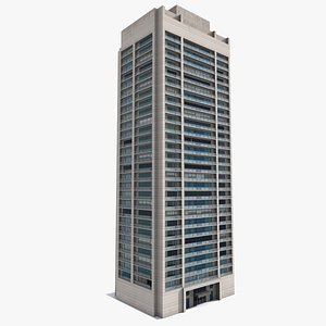 skyscraper building 3d max