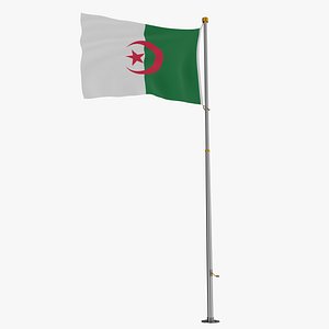 Pole Flag Algeria