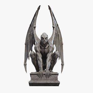 Gargoyle Statue 3D