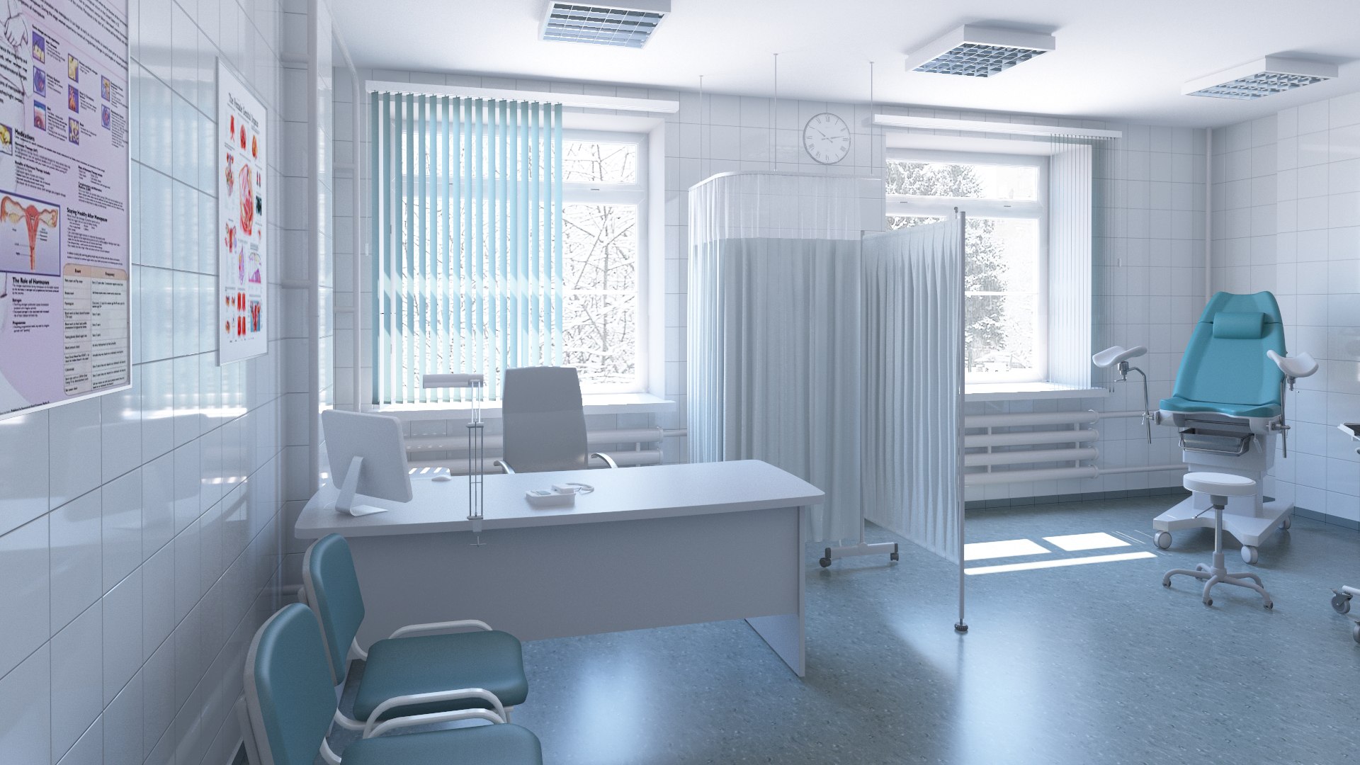 3D Gynecology Examination Room 1 https://p.turbosquid.com/ts-thumb/5t/pOvhyf/GH/surg4_2020_max01_sr4_336_n0007_0000/jpg/1673565129/1920x1080/fit_q87/1c42071e65f62fdcc8081803ae6007474009fceb/surg4_2020_max01_sr4_336_n0007_0000.jpg
