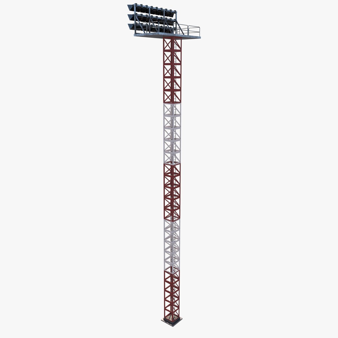 Lighting Tower 3D Model - TurboSquid 1538163