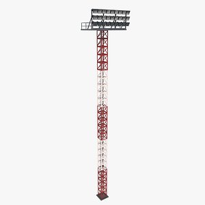lighting tower 3D model